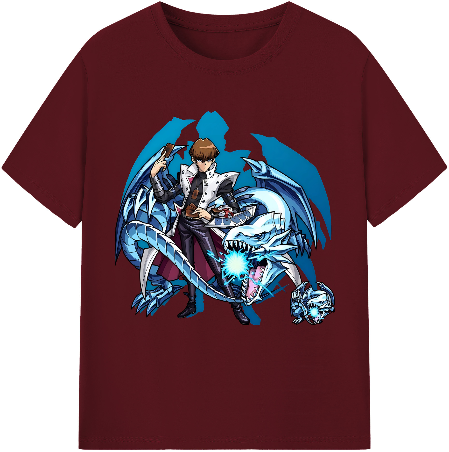 （画像用） 遊☆戯☆王 Yu-Gi-Oh! 綿100％半袖Tシャツ（フロントプリント）